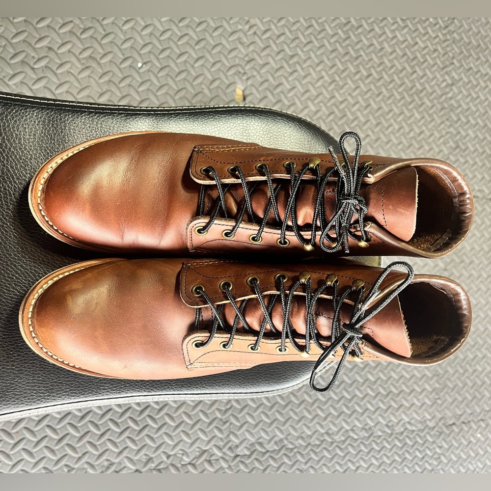 Red Wing Shoes Brown Leather Boots